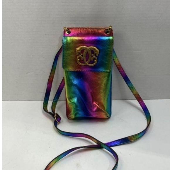 Sharif Legacy iridescent rainbow crossbody